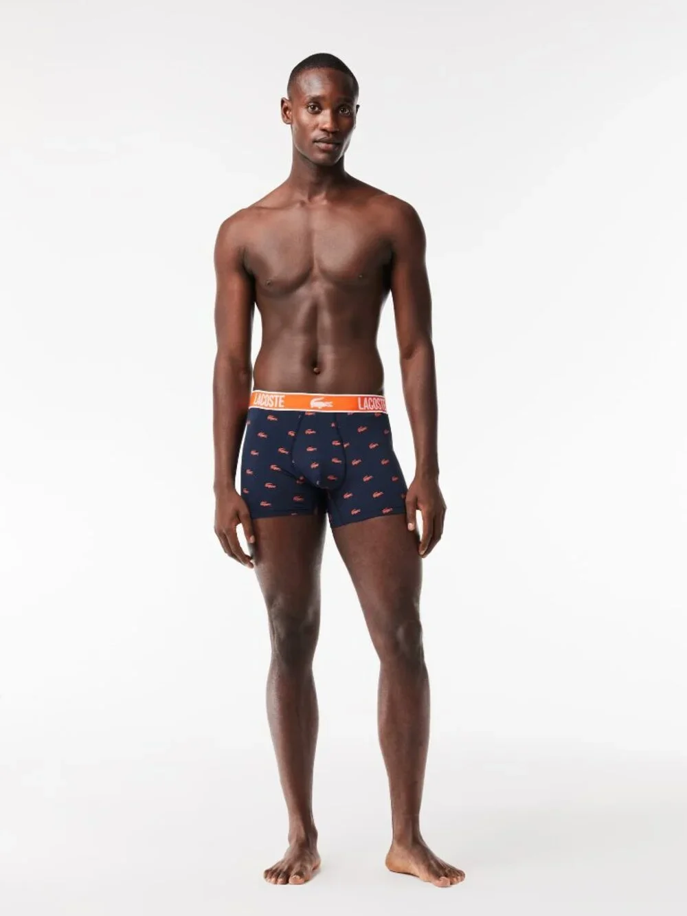 Lacoste Men's Recycled Polyester Jersey Trunk 3-Pack